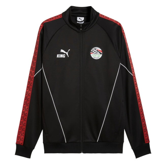 2026-2027 Egypt KING Anthem Jacket (Black)-SoccerKits Hub | Buy Soccer Jerseys Online